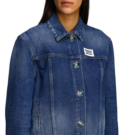 burberry jacket female|Burberry denim jacket women's.